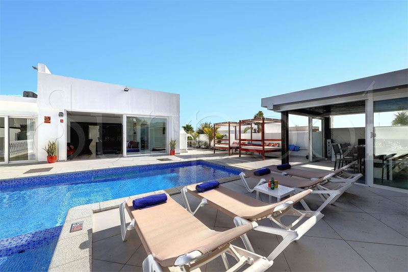 Casa Bissau - location maison lanzarote piscine